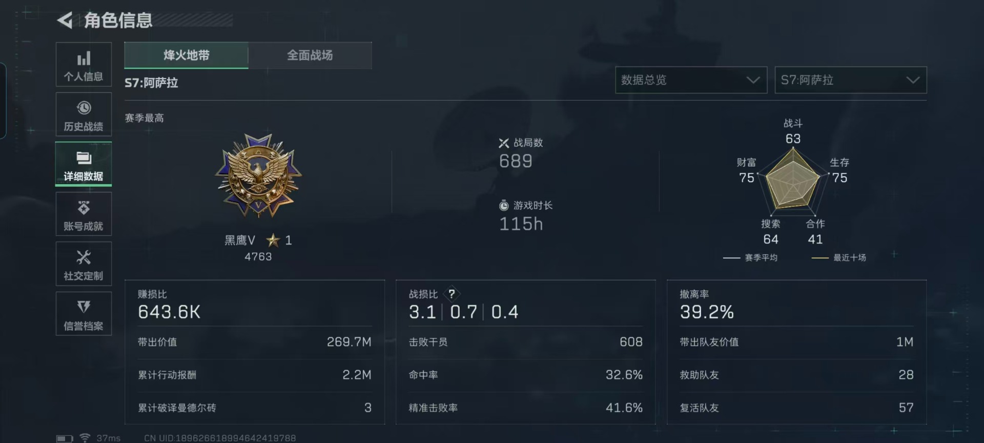 SJZQM429240三角洲行动账号详情图24