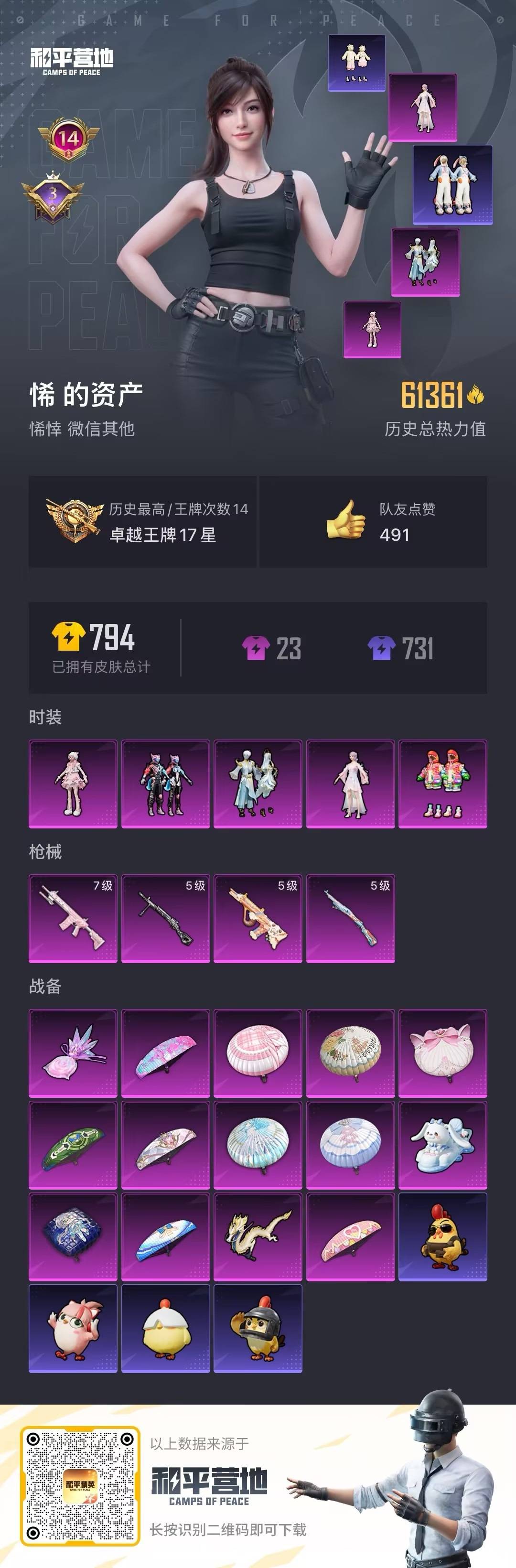 HPQM456618和平精英账号详情图11