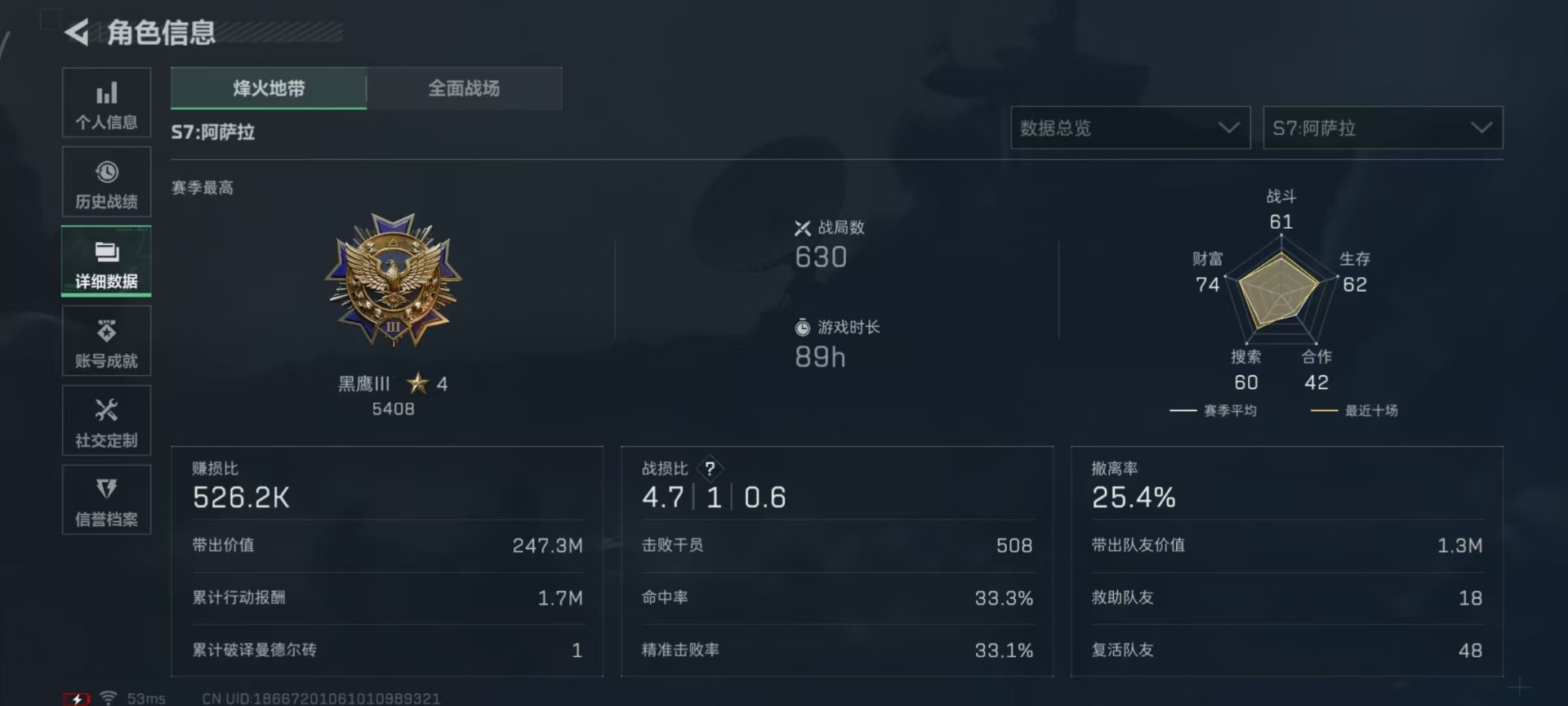 SJZQM430286三角洲行动账号详情图20