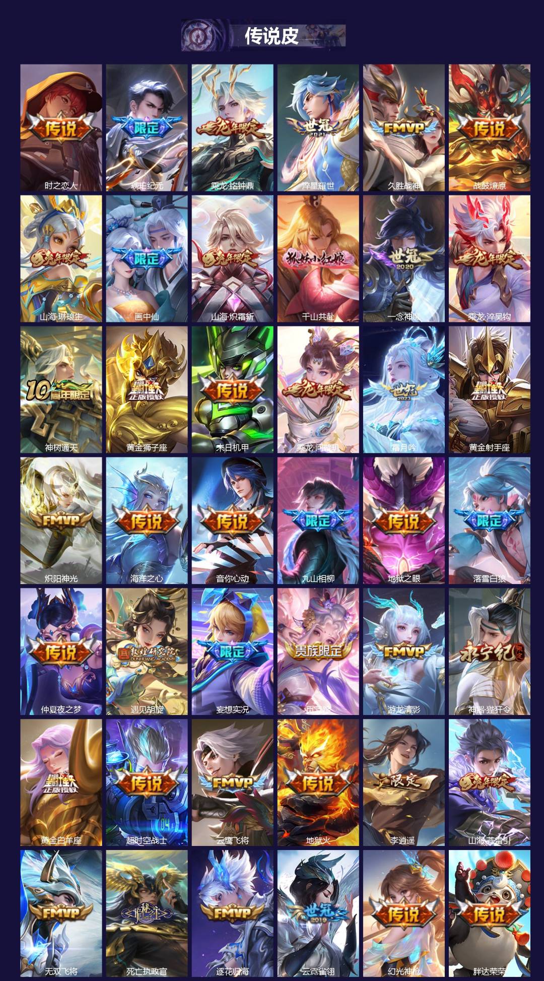 WZQM4107255王者荣耀账号详情图3