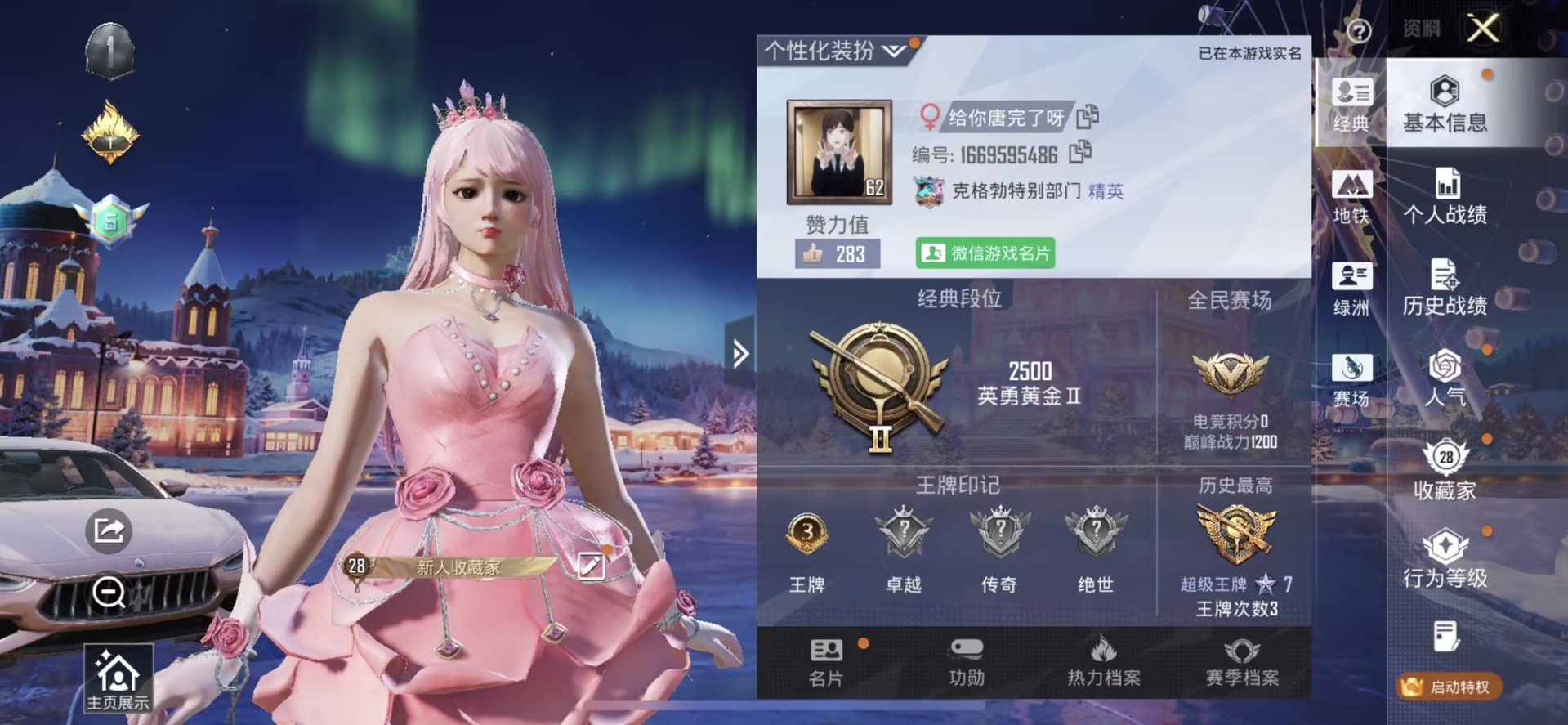 HPCMW456812和平精英账号详情图17