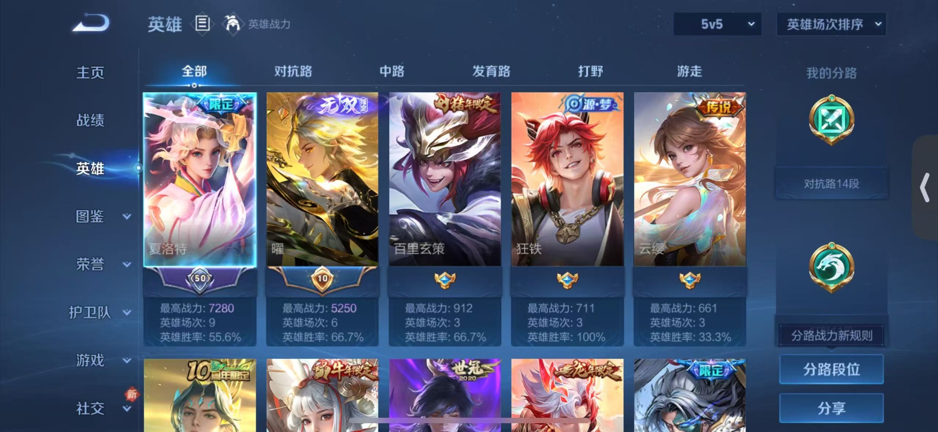 WZCMW4108188王者荣耀账号详情图4