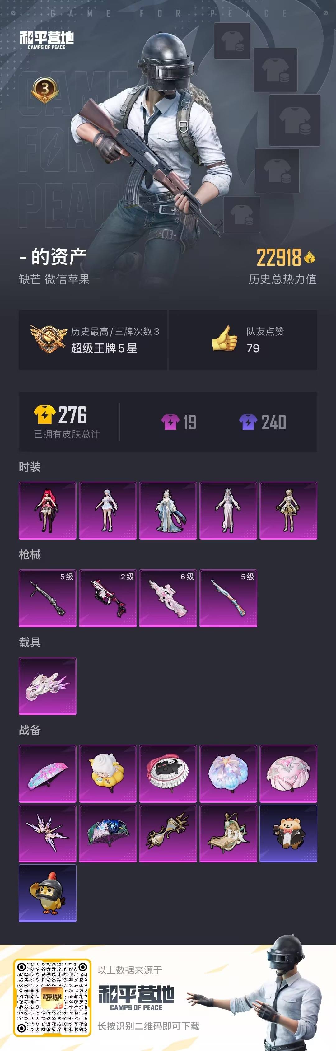 HPCMW457160和平精英账号详情图24