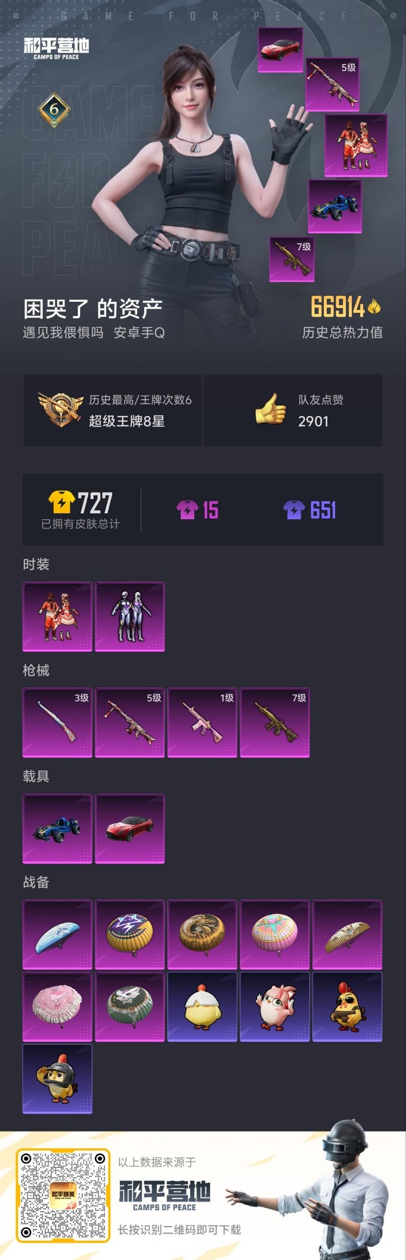 HPCMW458804和平精英账号详情图17