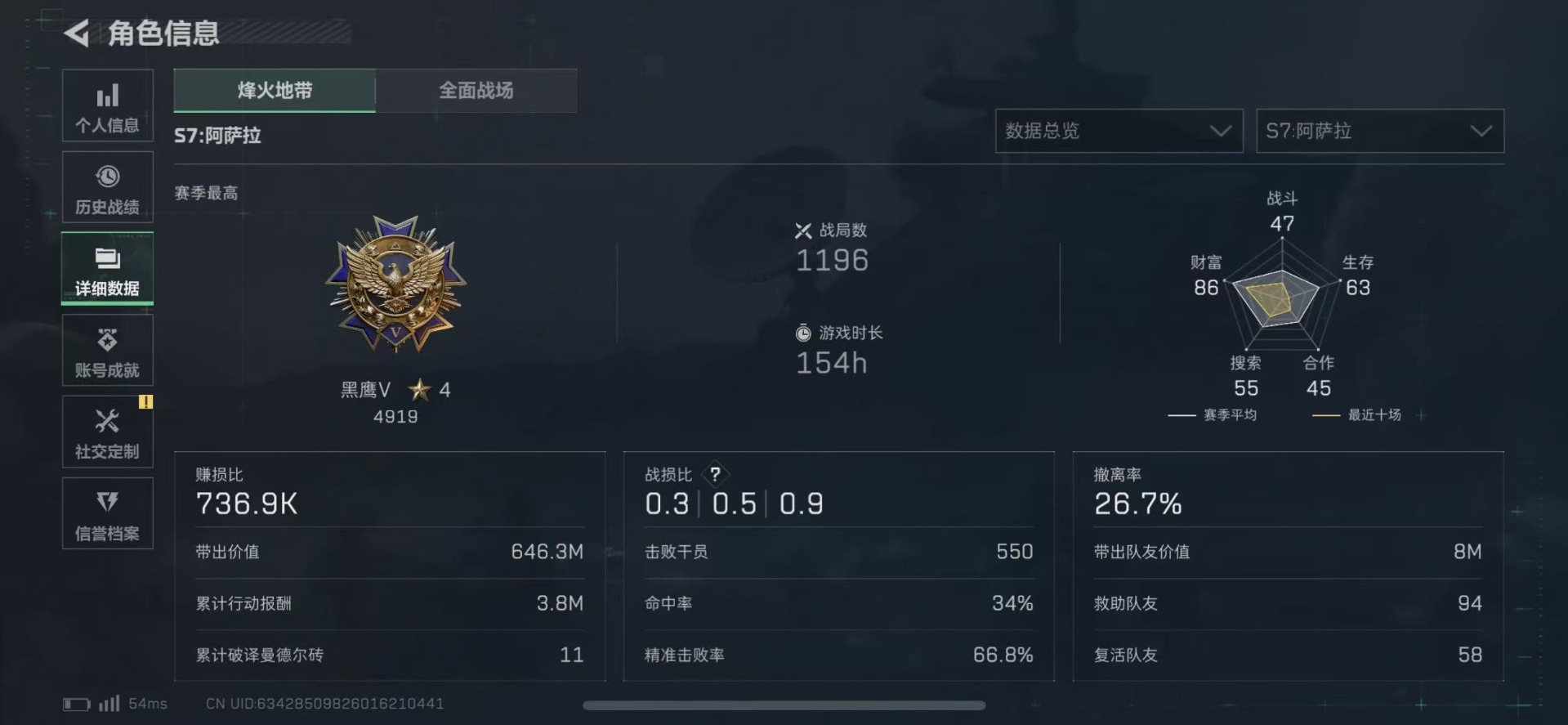 SJZQM430999三角洲行动账号详情图6 SJZQM430999三角洲行动账号详情图6