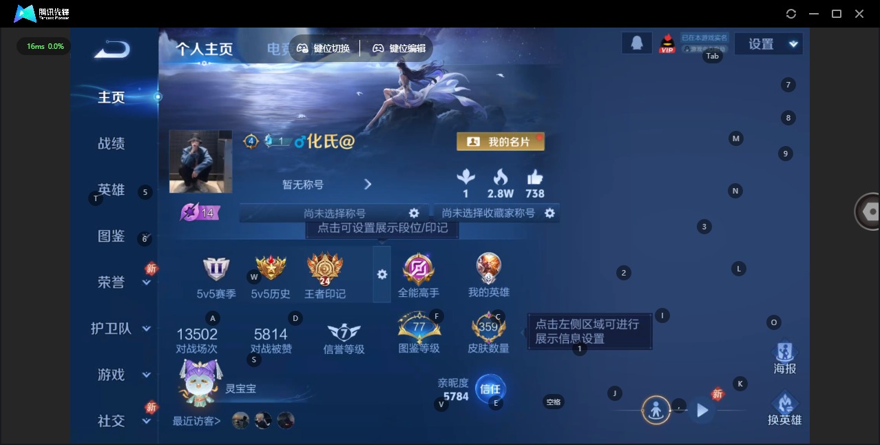 WZQM4109665王者荣耀账号详情图5