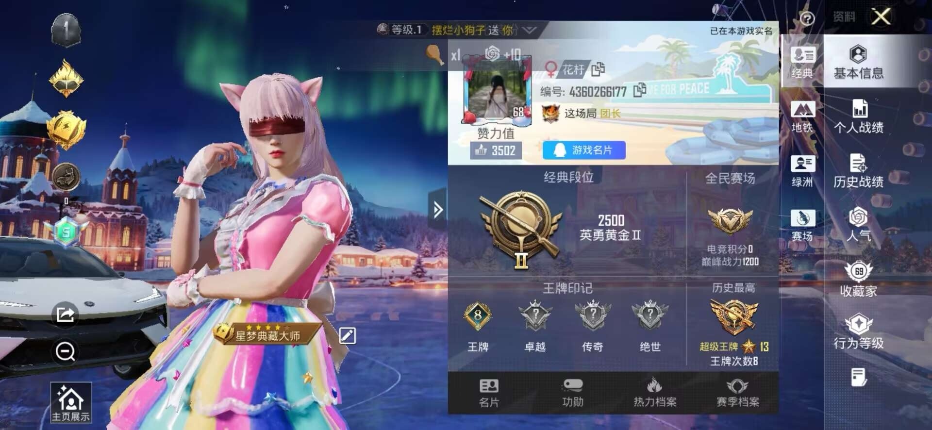 HPQM458413和平精英账号详情图33