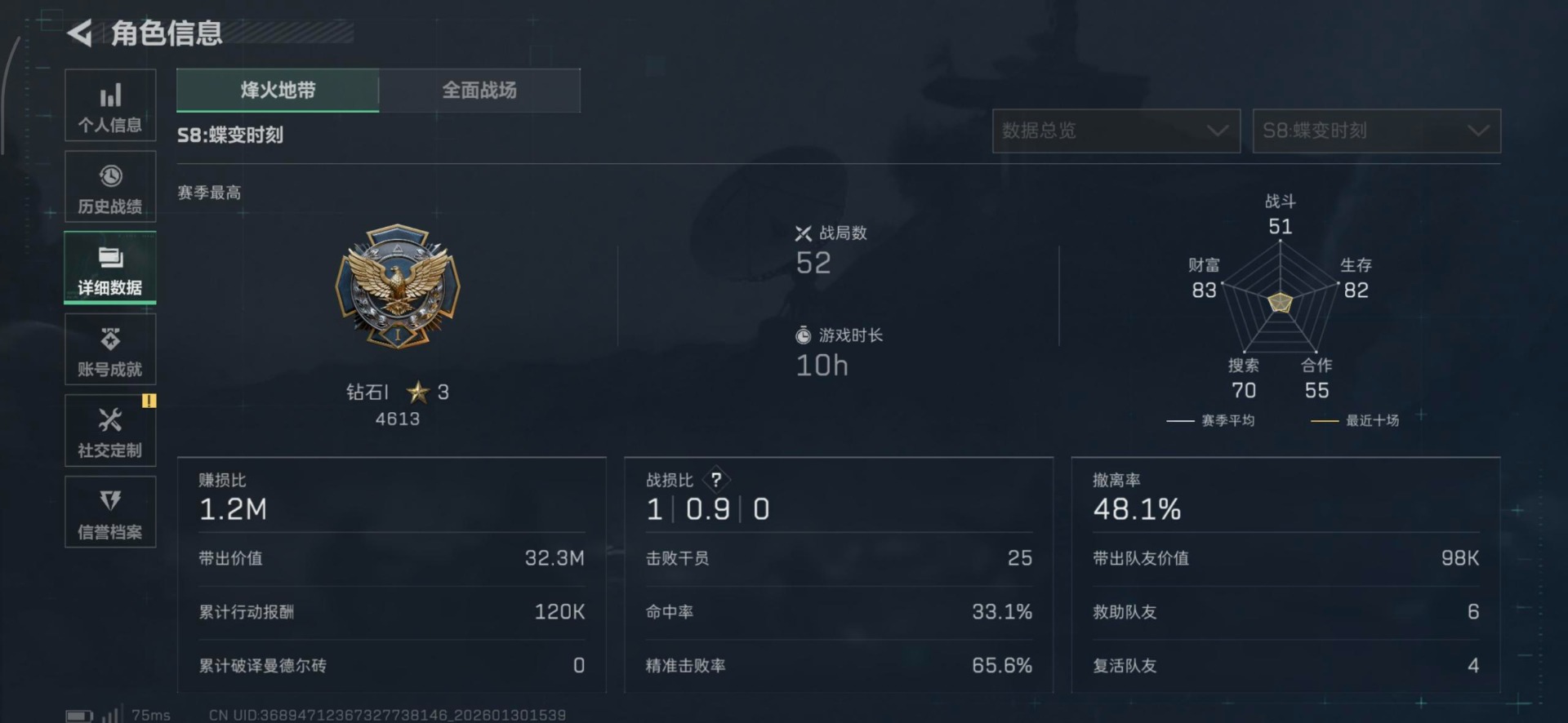 SJZQM431388三角洲行动账号详情图8 SJZQM431388三角洲行动账号详情图8