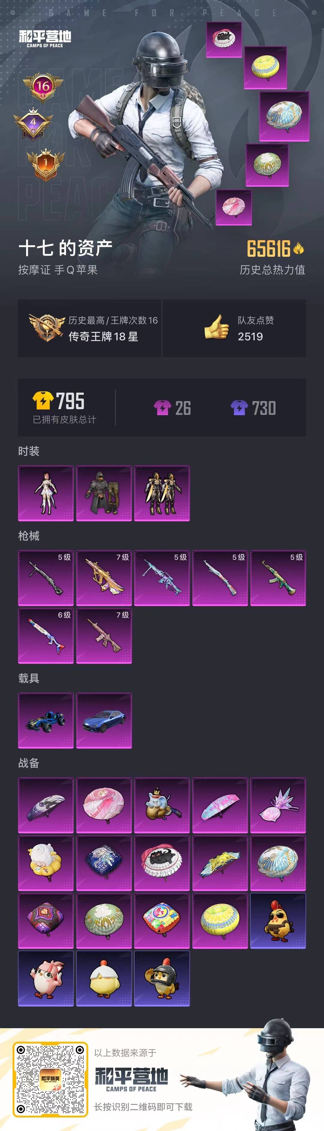 HPQM459028和平精英账号详情图32