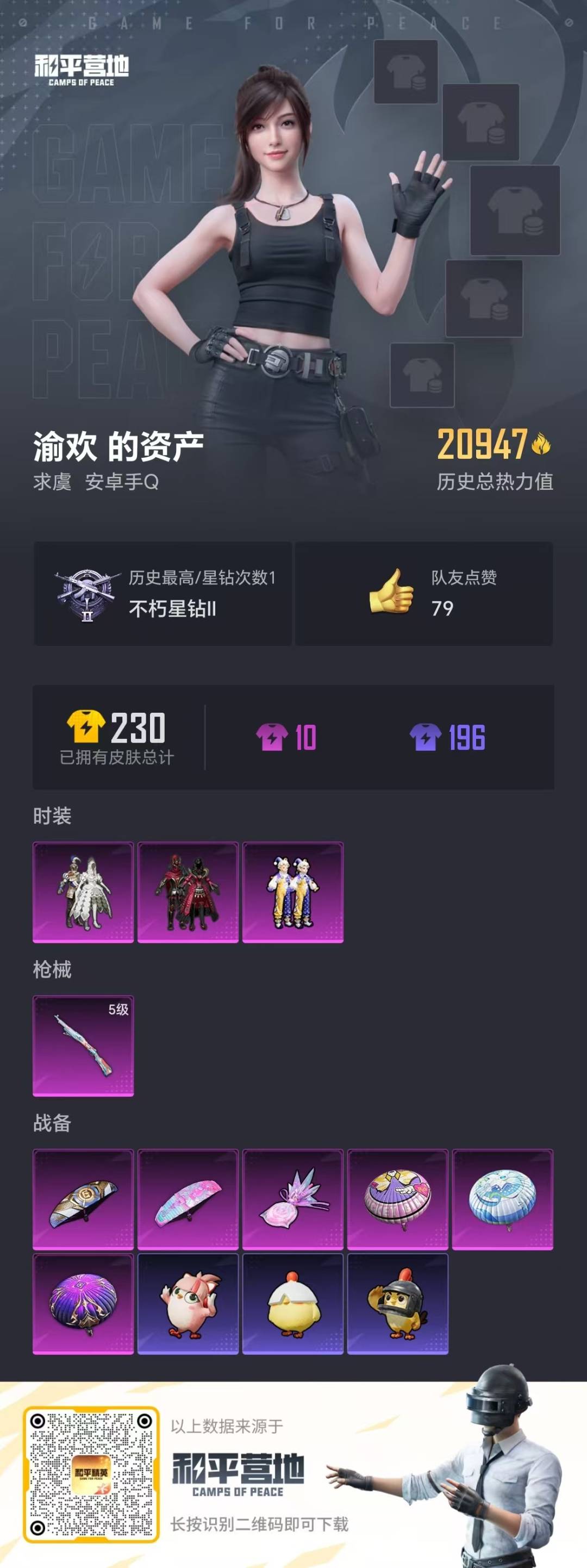 HPQM459230和平精英账号详情图24