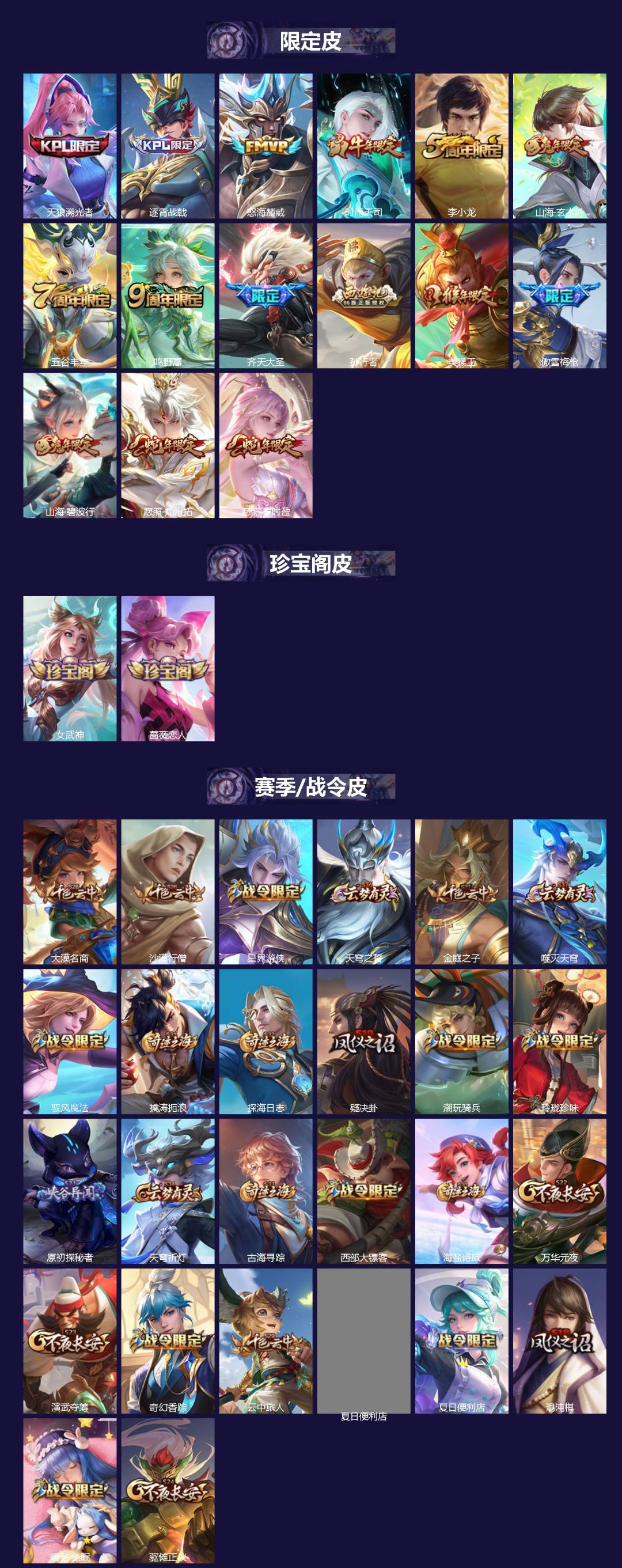 WZQM4113841王者荣耀账号详情图3