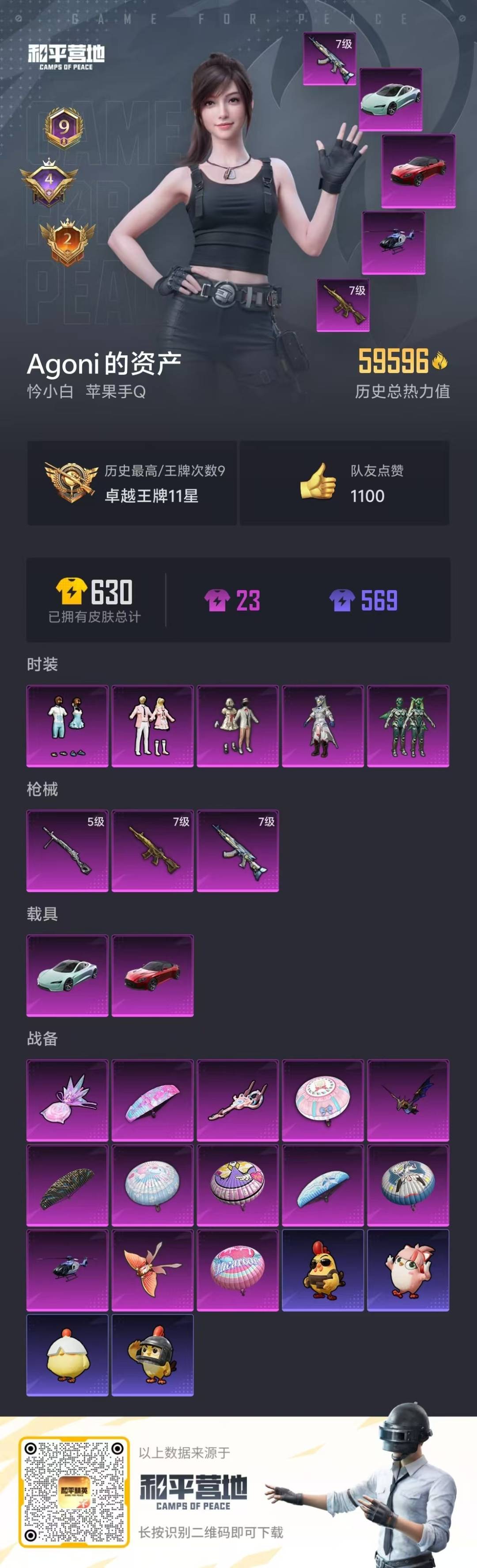 HPCMW461735和平精英账号详情图5