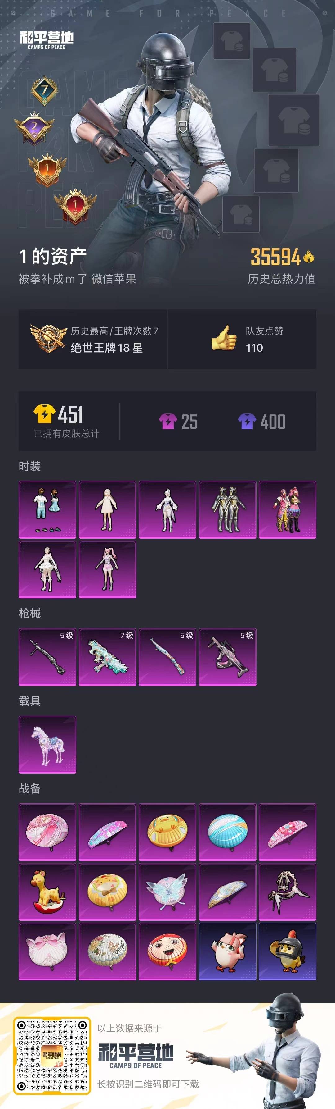 HPQM461278和平精英账号详情图21