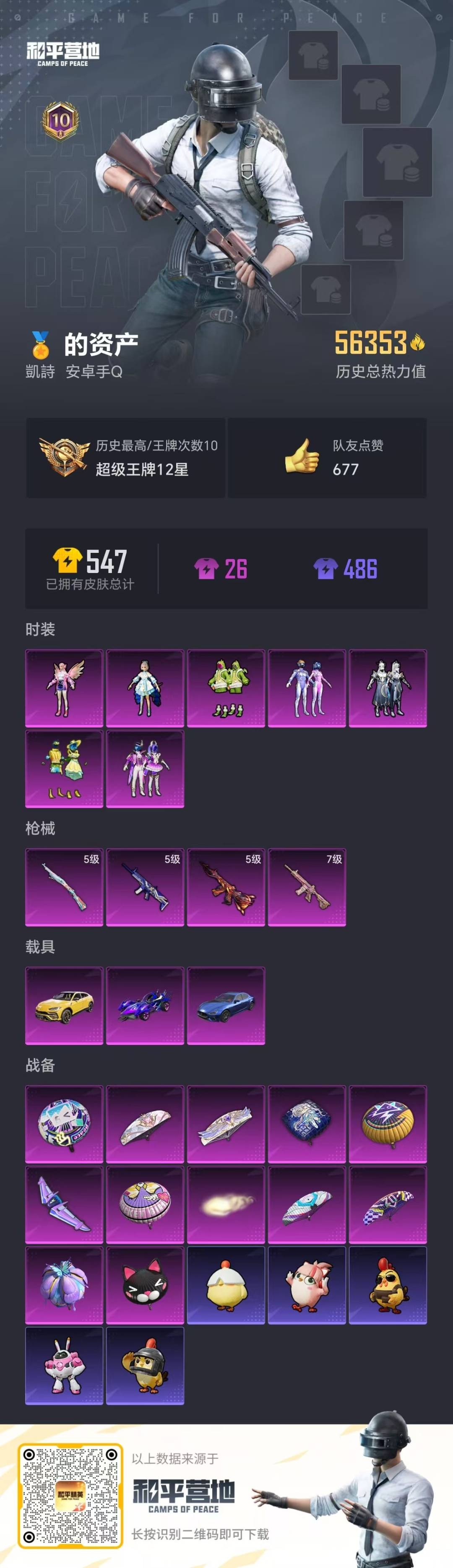 HPCMW462156和平精英账号详情图23