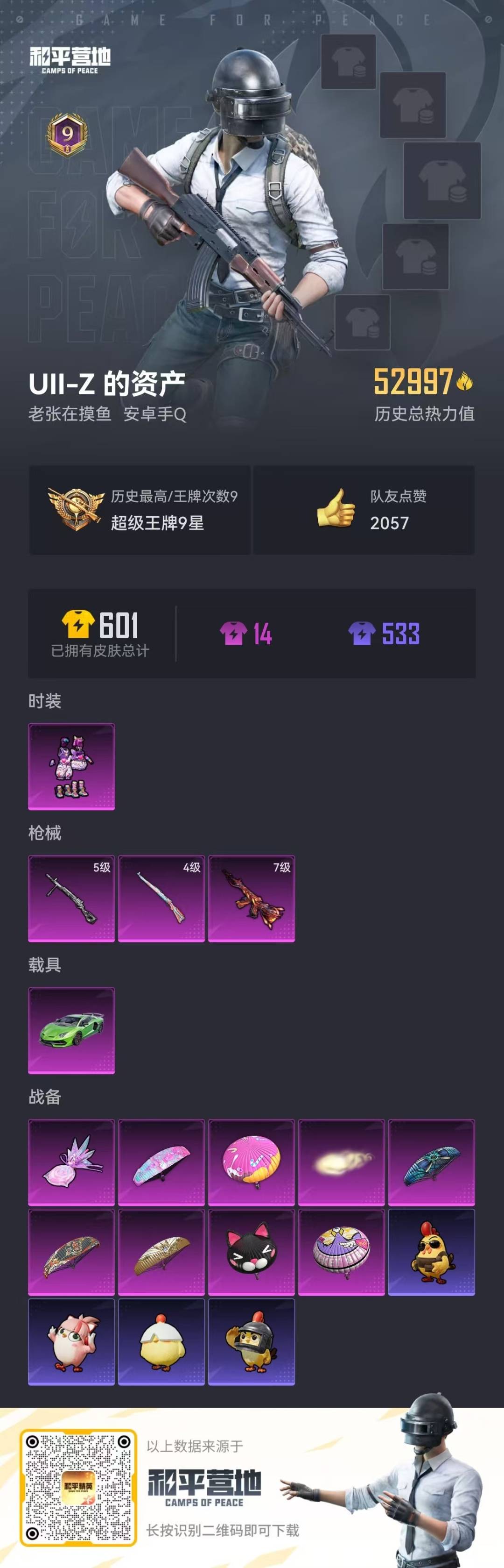 HPQM461663和平精英账号详情图19