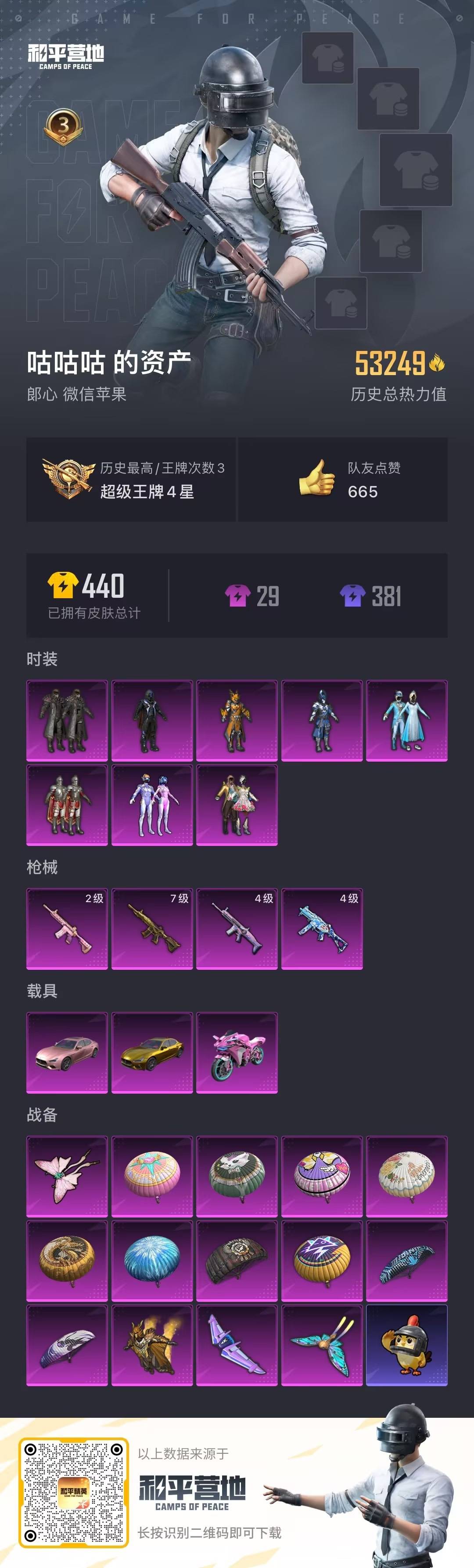 HPQM462783和平精英账号详情图11