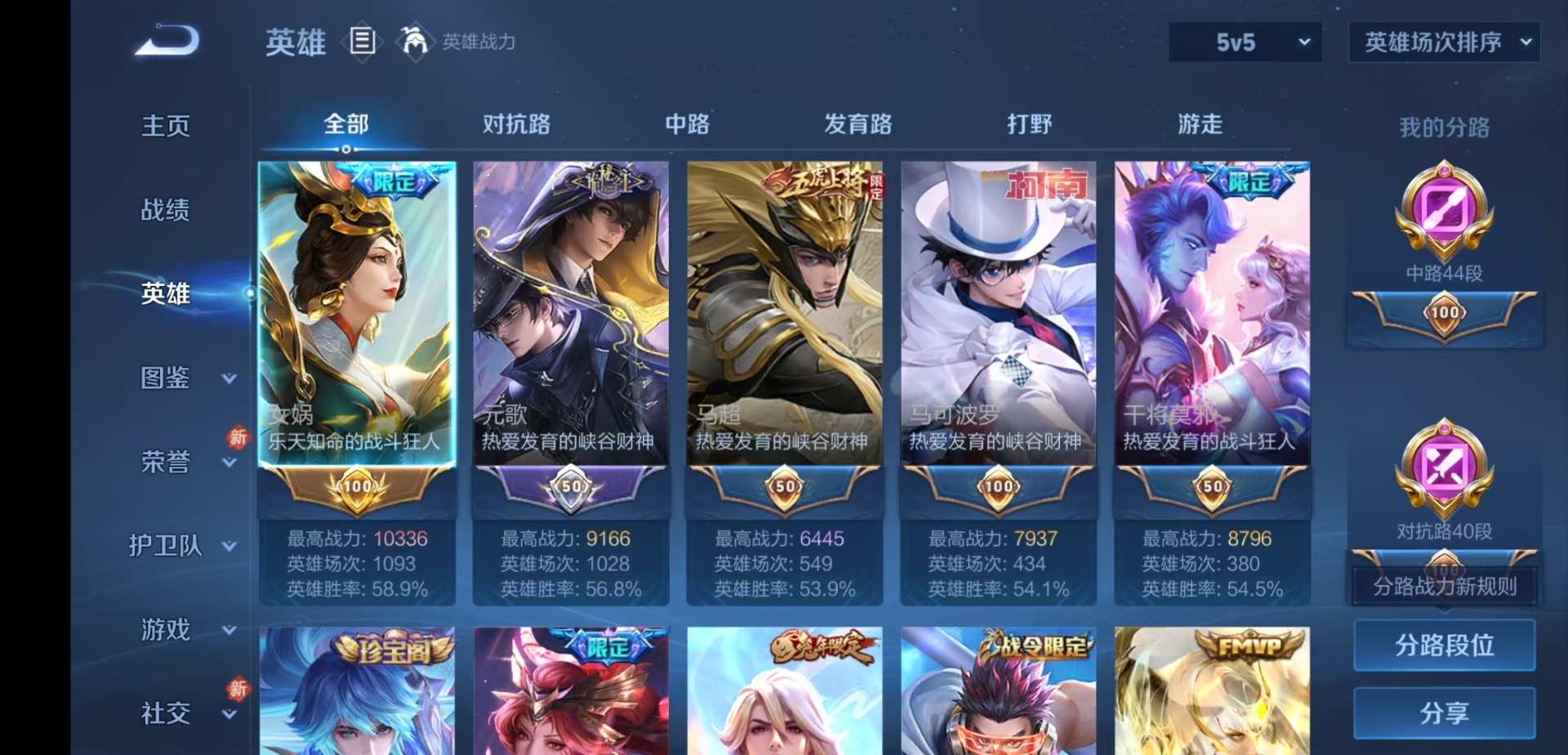 WZQM4117687王者荣耀账号详情图6