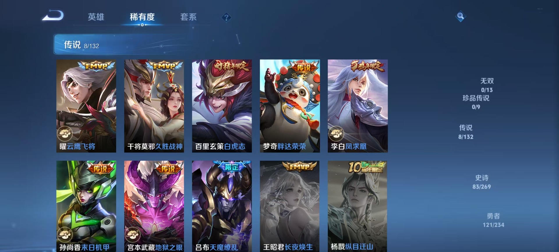 WZCMW4120854王者荣耀账号详情图9