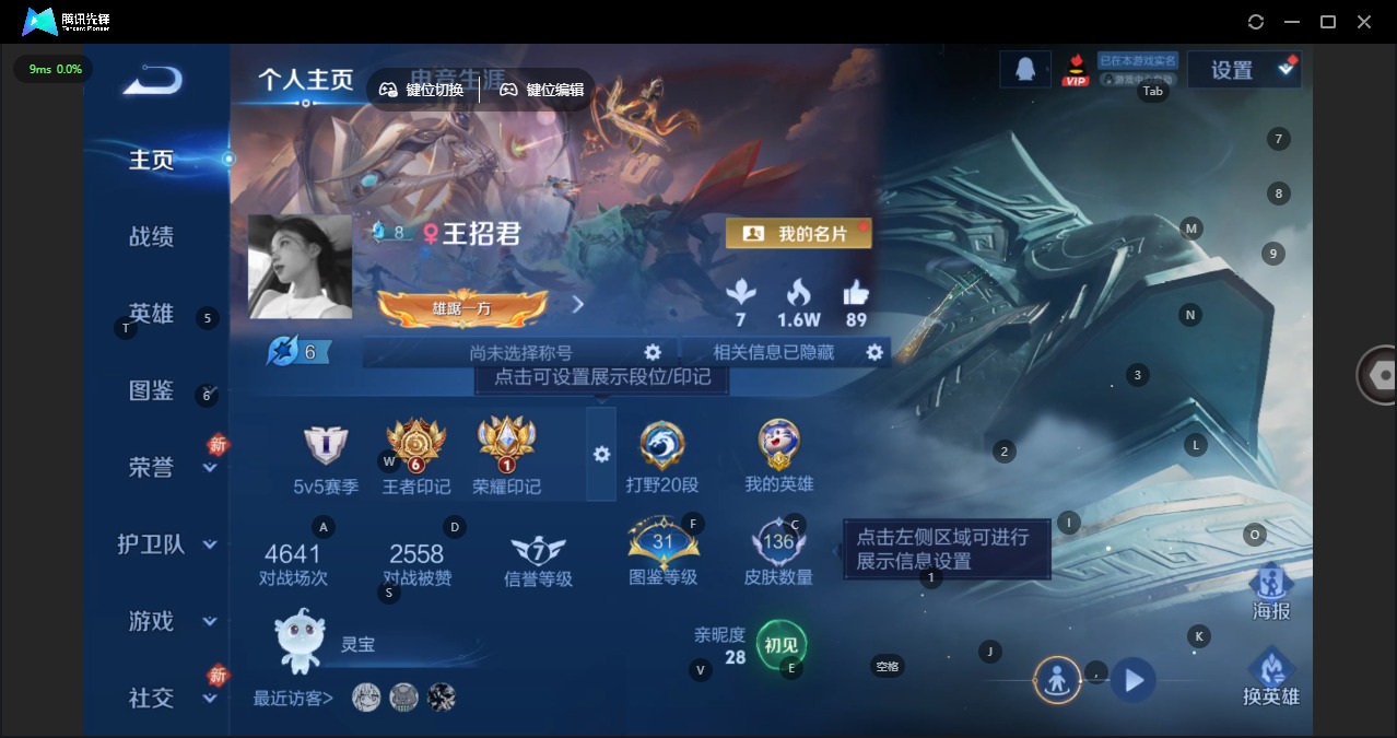 WZQM4118216王者荣耀账号详情图8