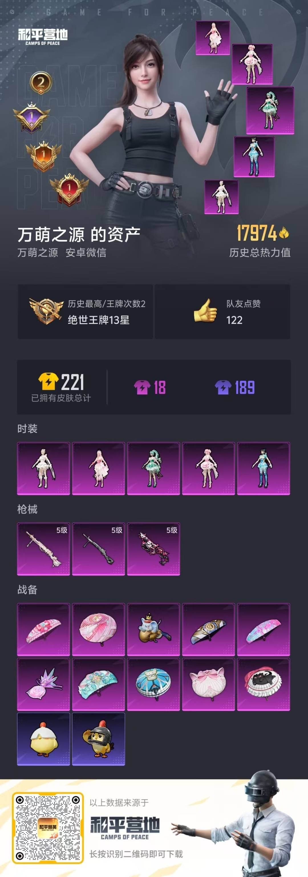 HPCMW466148和平精英账号详情图3