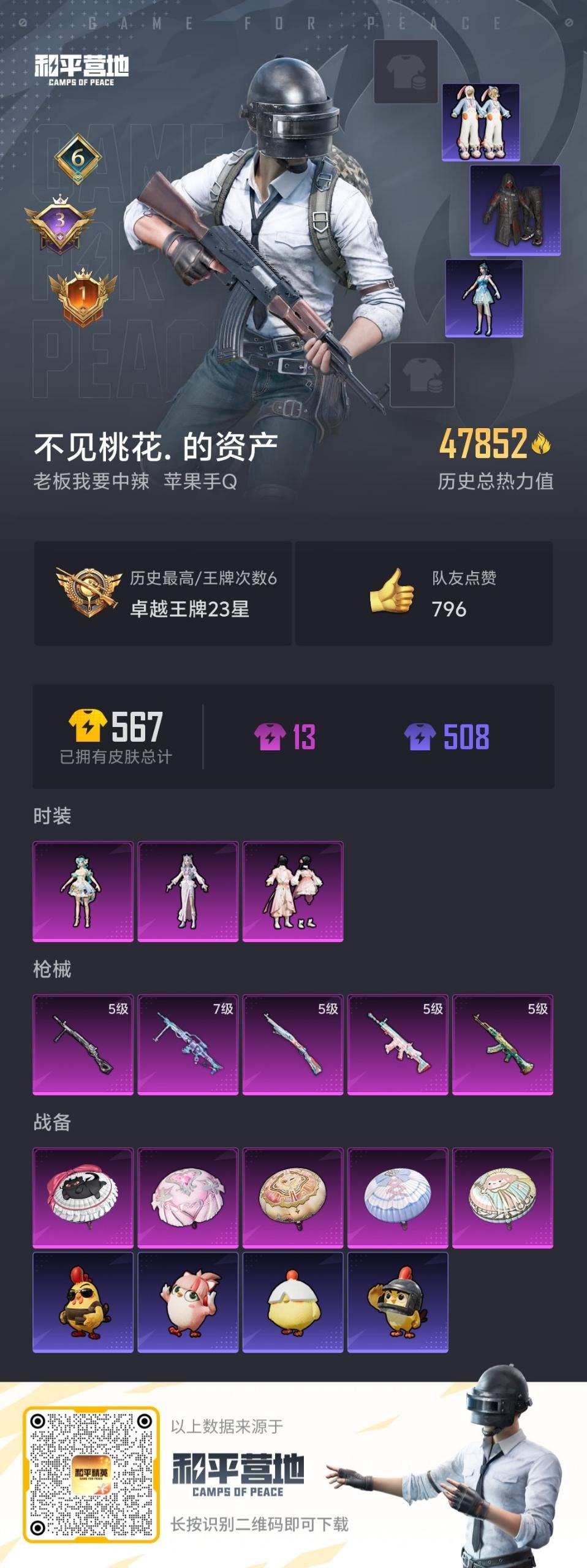 HPQM465643和平精英账号详情图13