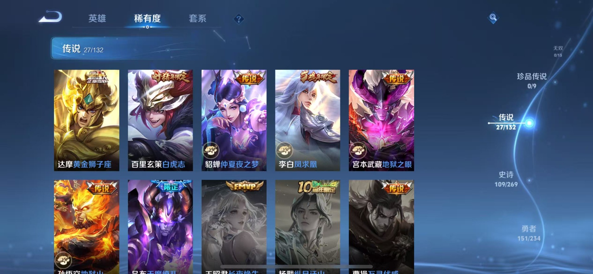 WZCMW4122636王者荣耀账号详情图8