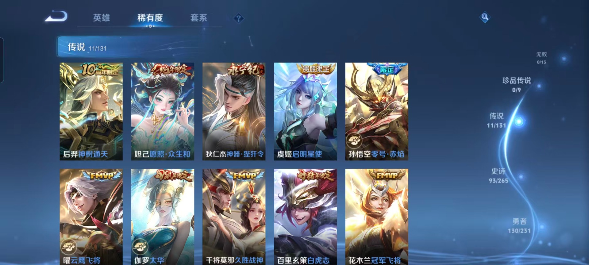 WZQM4121168王者荣耀账号详情图9