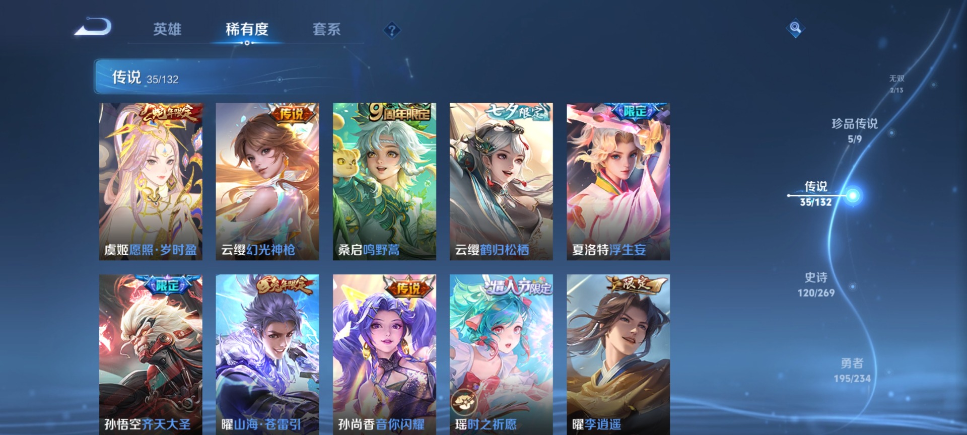 WZCMW4123450王者荣耀账号详情图11