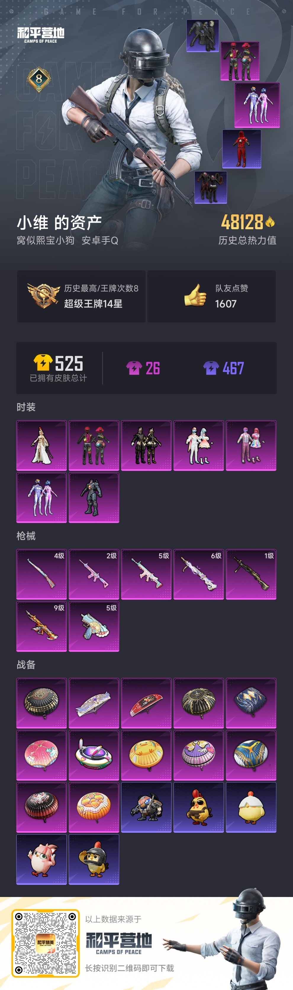 HPQM468752和平精英账号详情图3