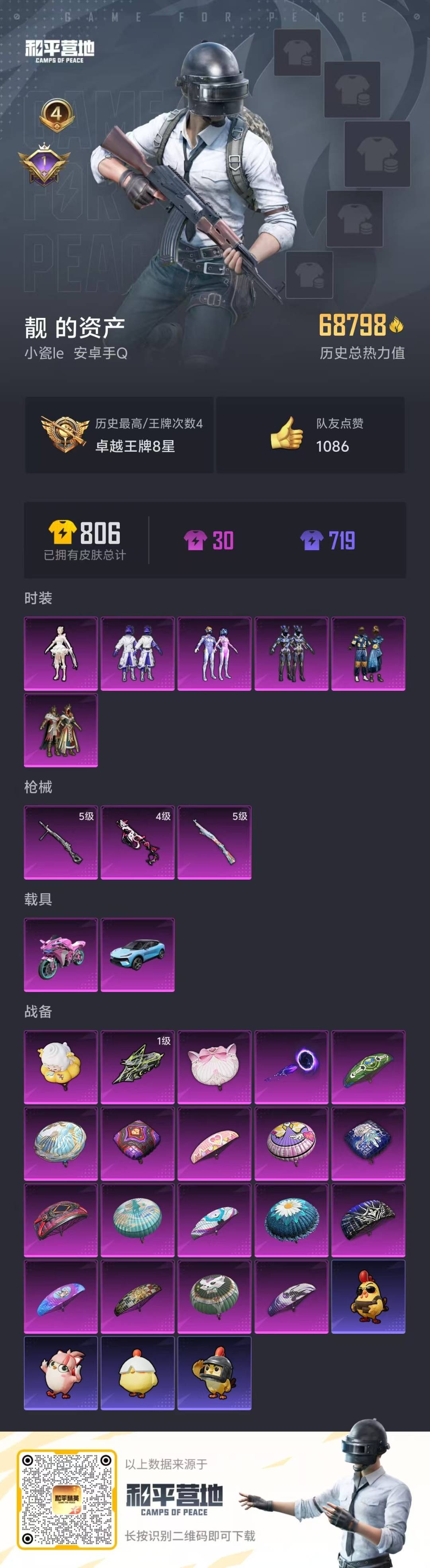 HPQM468877和平精英账号详情图29