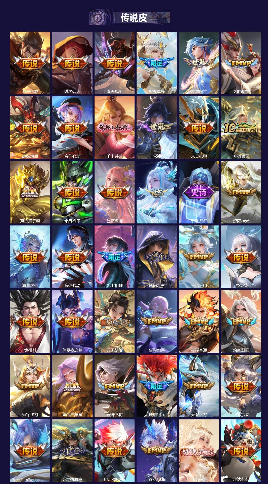 WZQM4126684王者荣耀账号详情图3