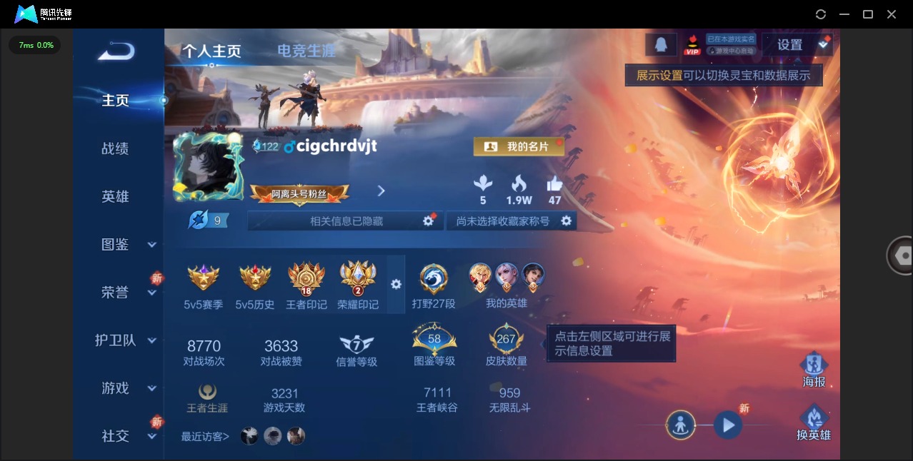 WZQM4127894王者荣耀账号详情图4