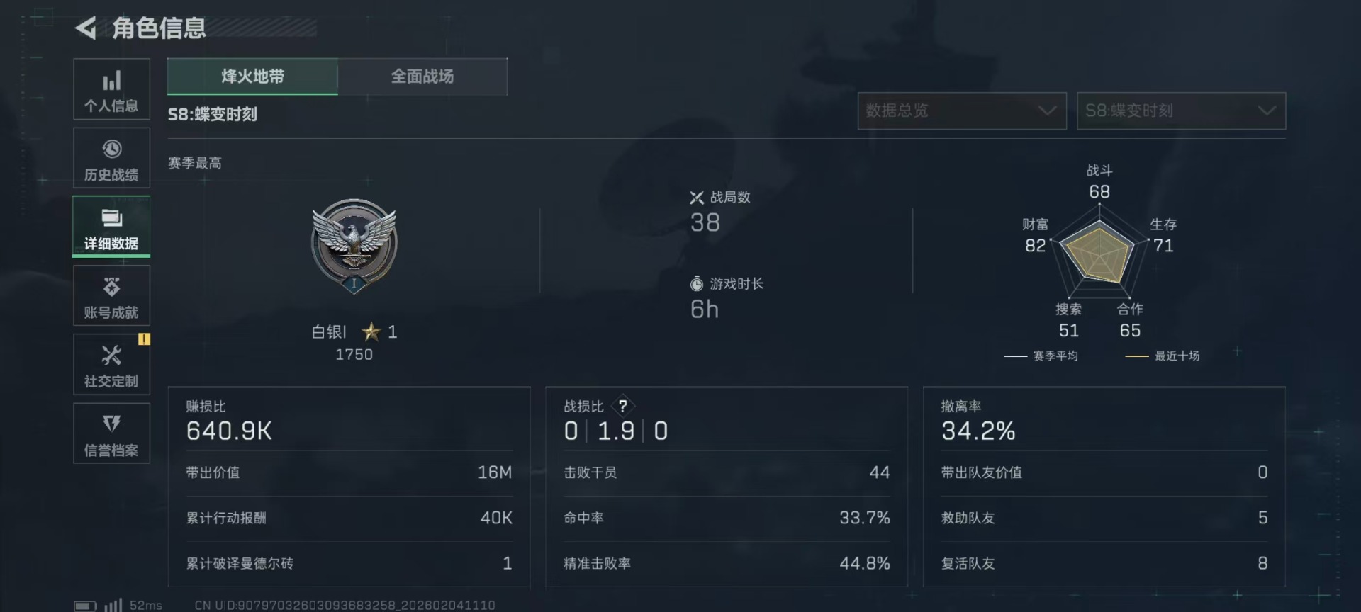 SJZCMW437092三角洲行动账号详情图32