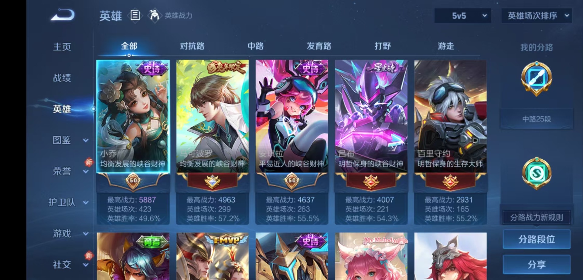 WZQM4130323王者荣耀账号详情图14