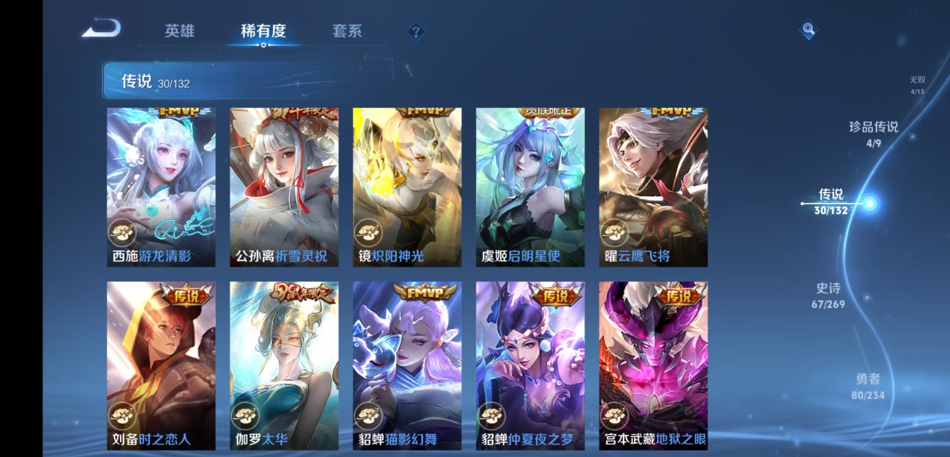 WZQM4133658王者荣耀账号详情图9