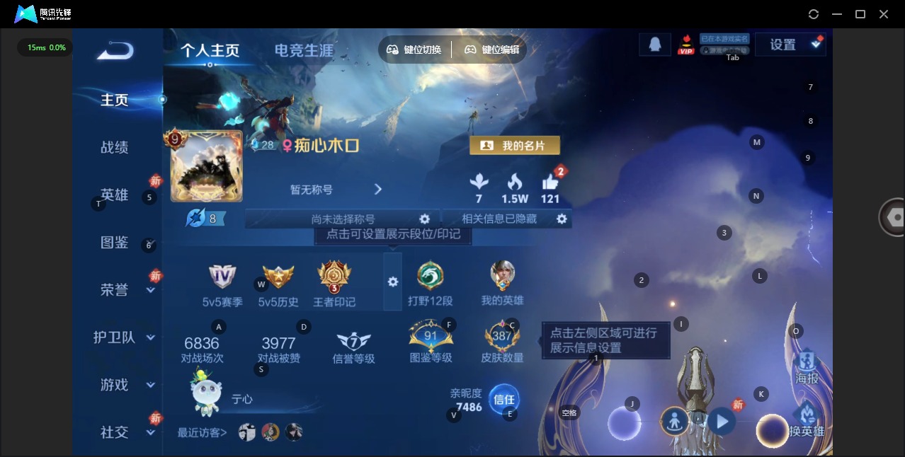 WZQM4133410王者荣耀账号详情图5