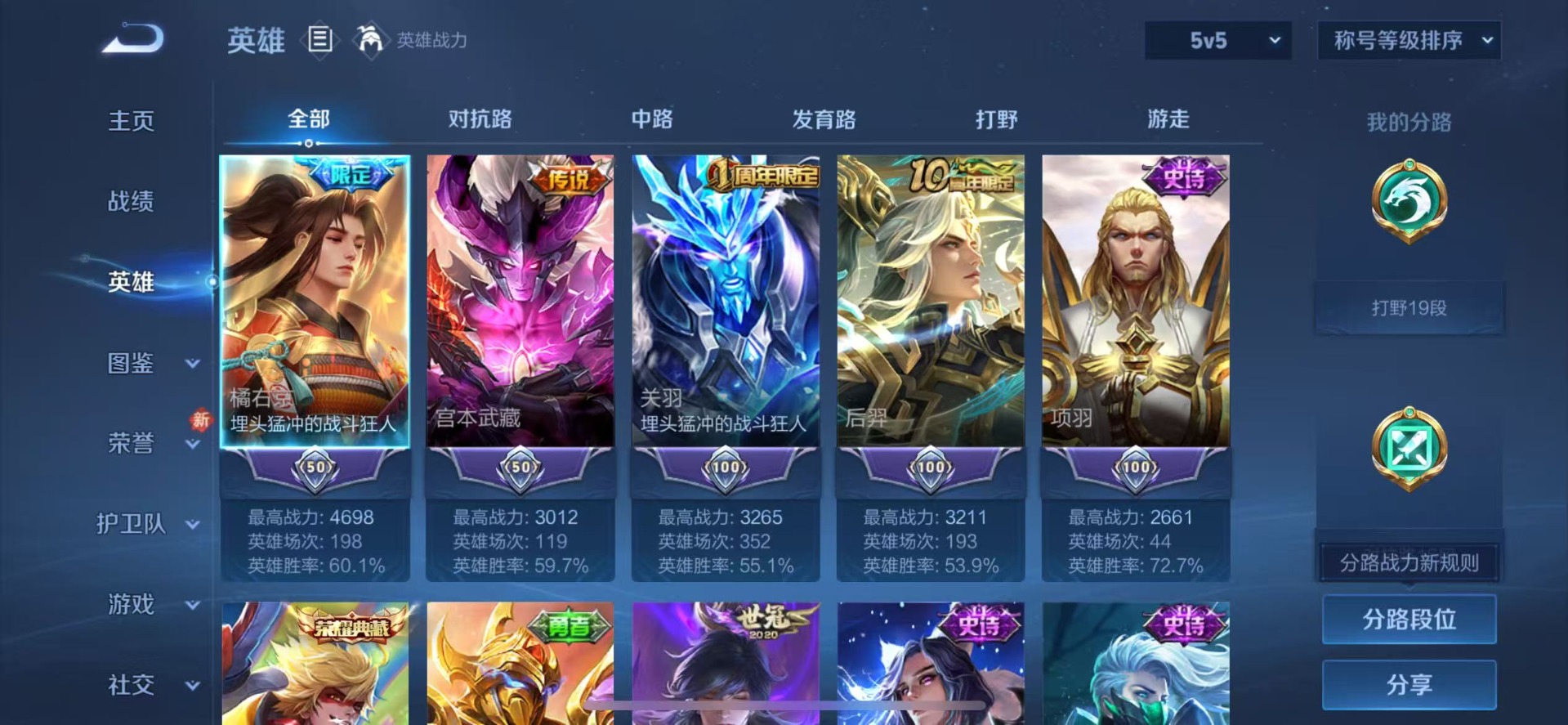 WZQM4133770王者荣耀账号详情图5