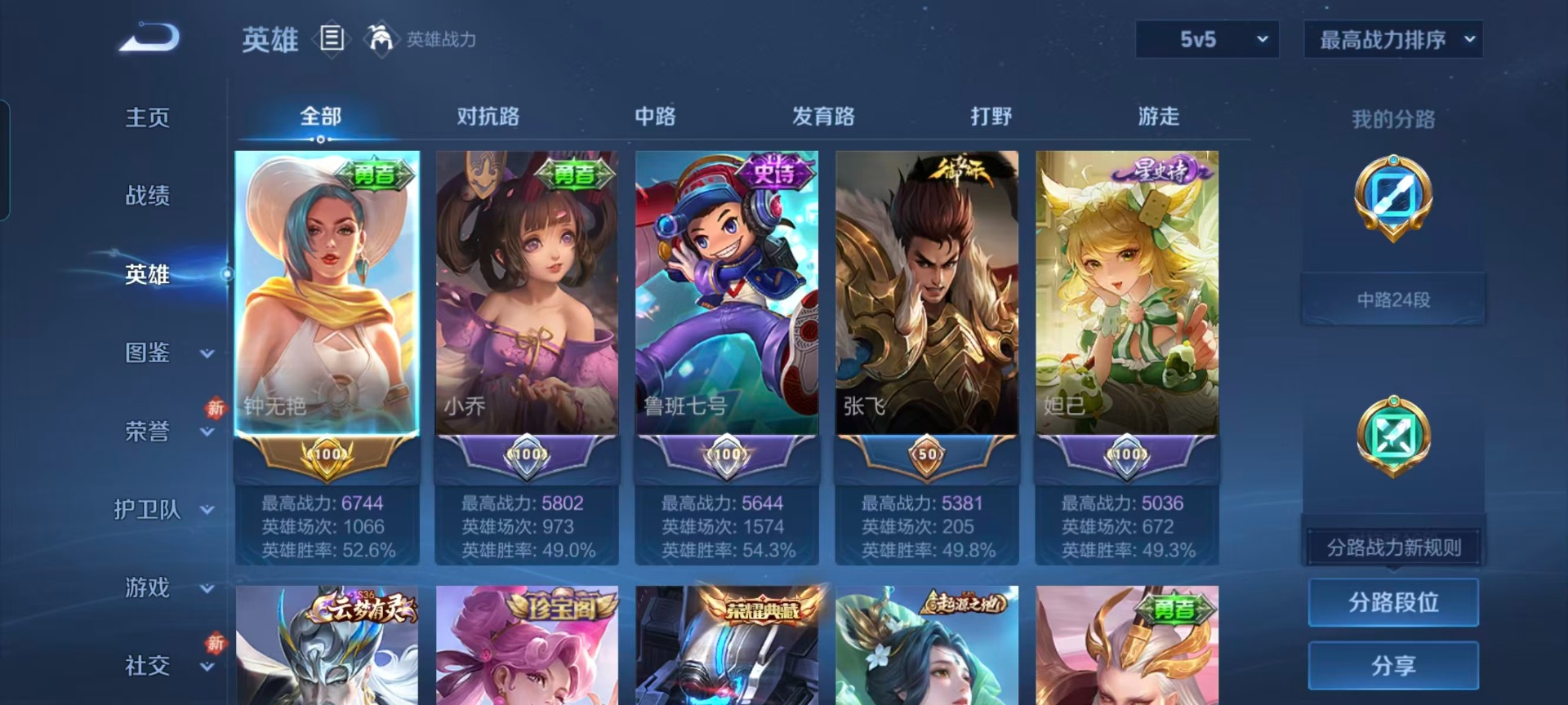 WZQM4136574王者荣耀账号详情图12