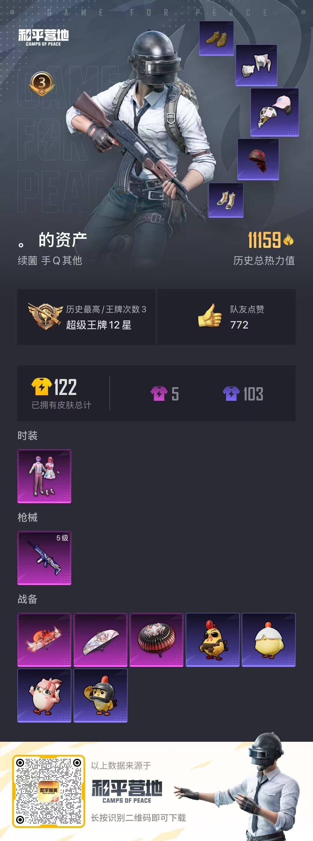 HPQM473635和平精英账号详情图9