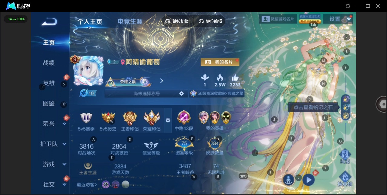 WZQM4138837王者荣耀账号详情图5