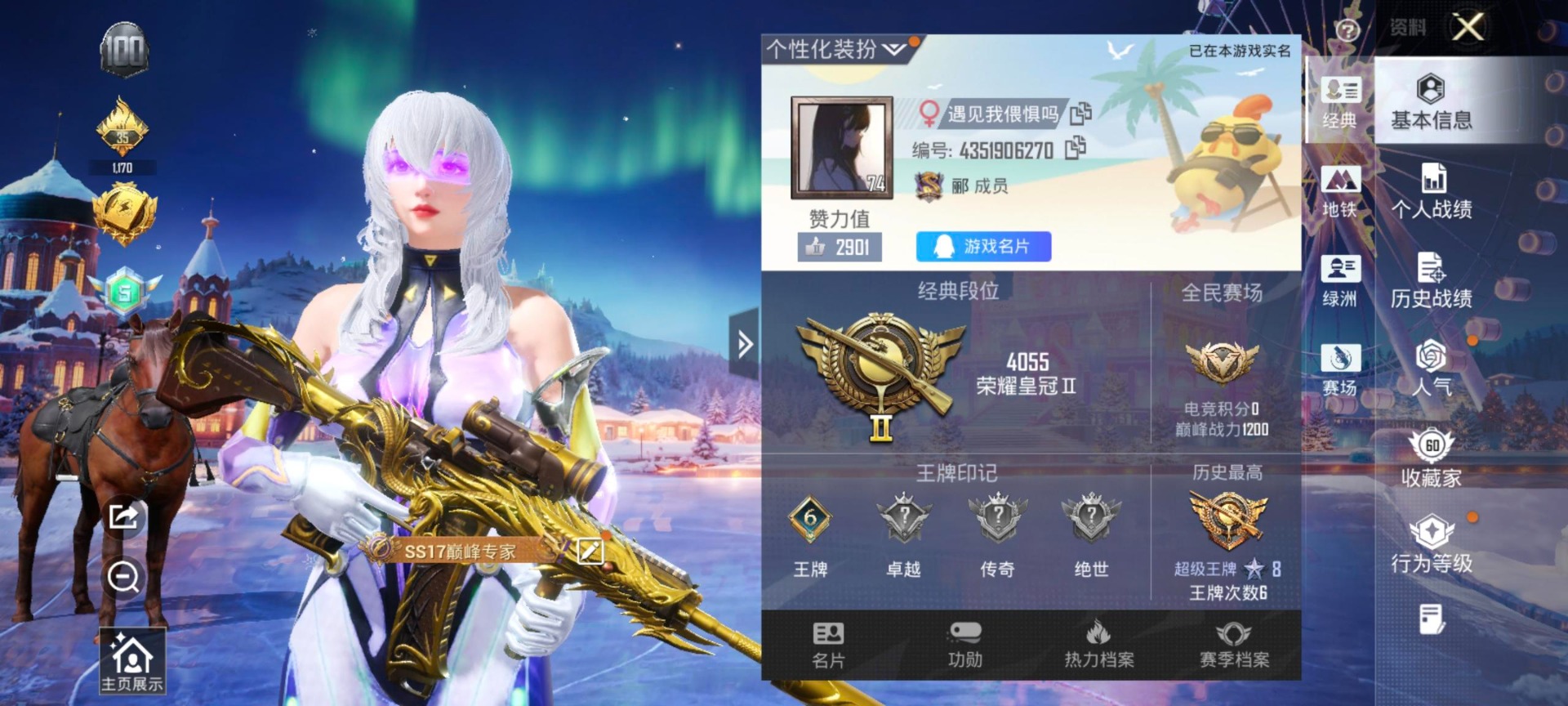 HPQM475426和平精英账号详情图3