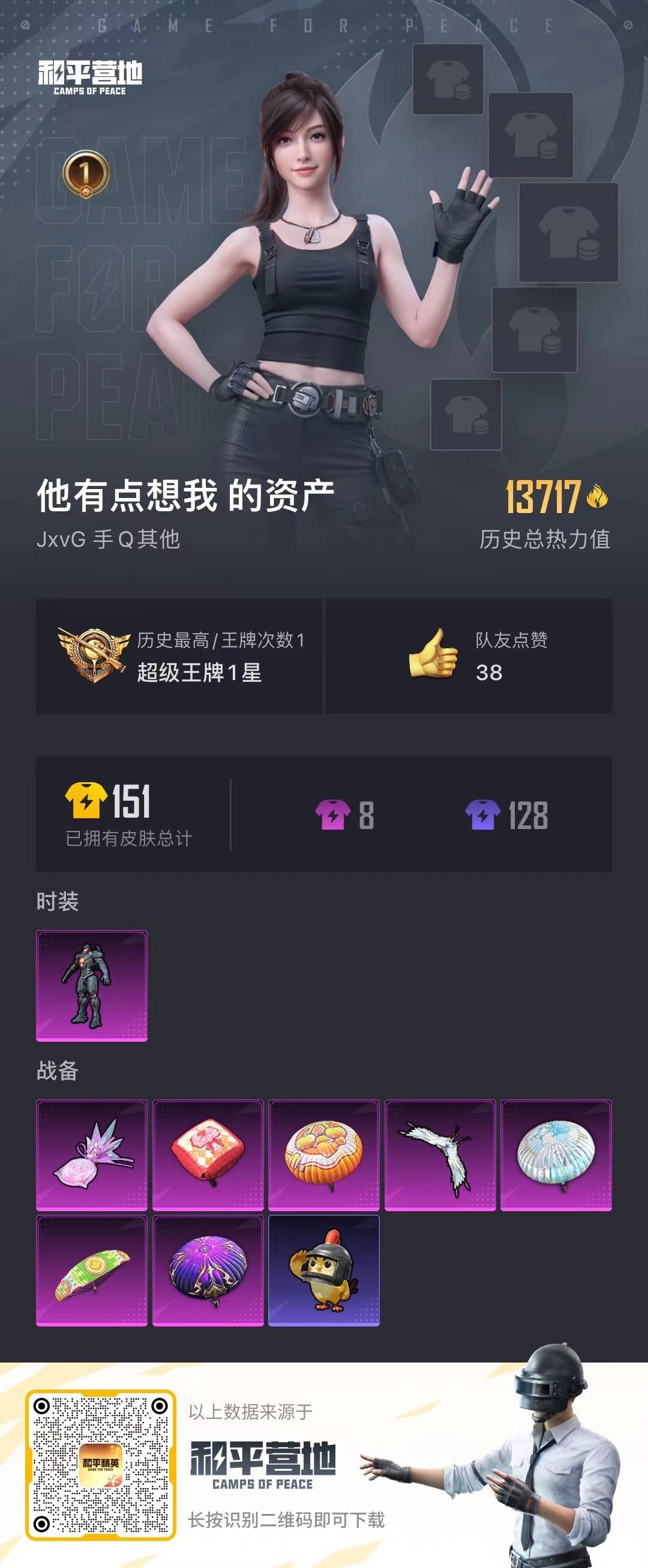 HPCMW476382和平精英账号详情图8