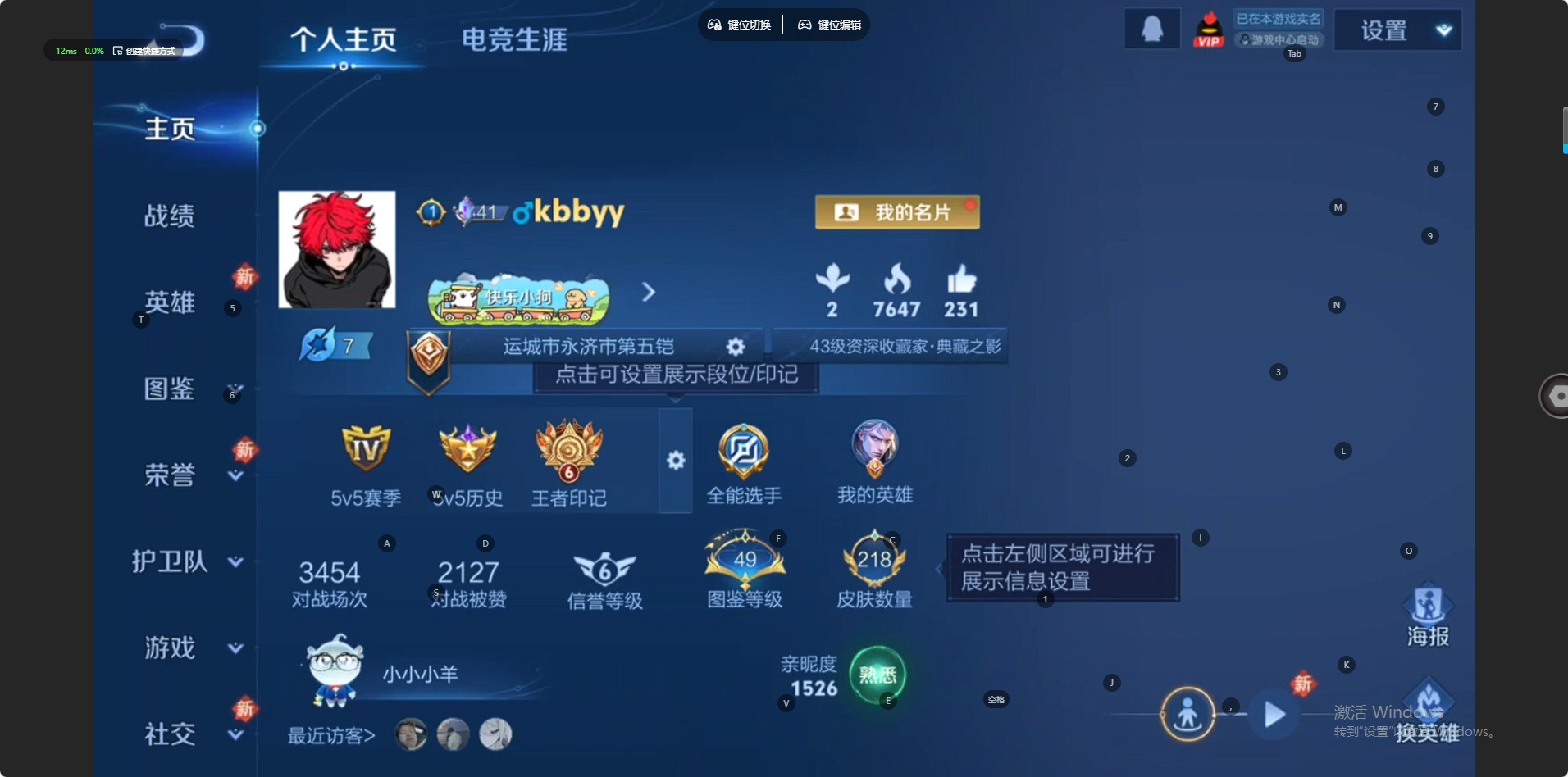 WZQM4140166王者荣耀账号详情图10