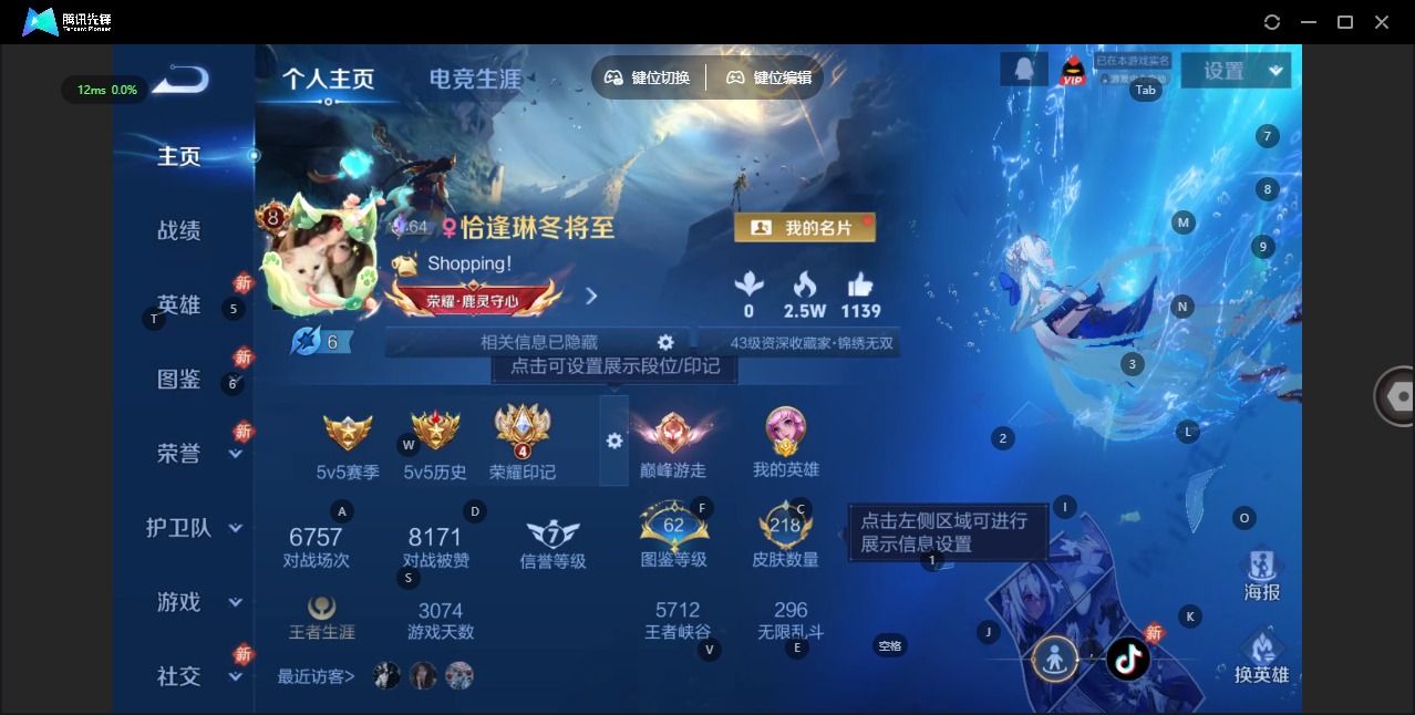 WZCMW4141184王者荣耀账号详情图3