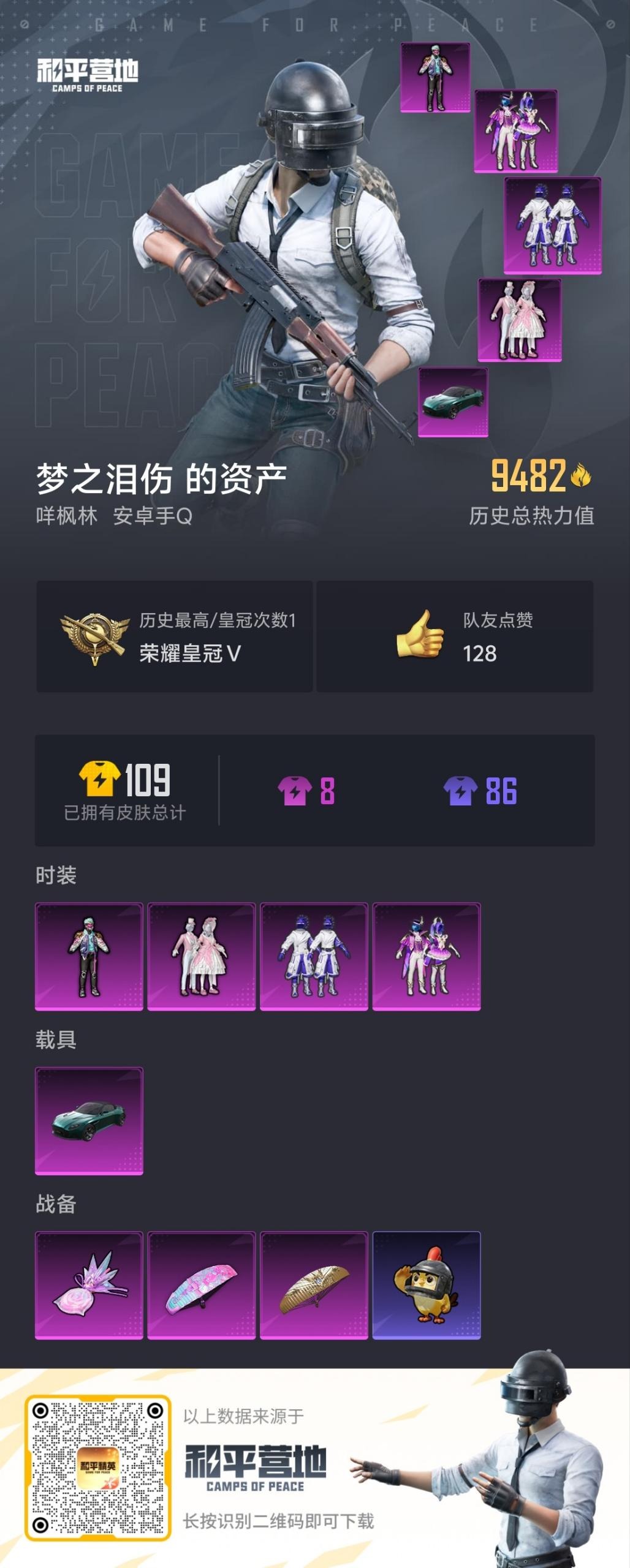 HPCMW478863和平精英账号详情图6