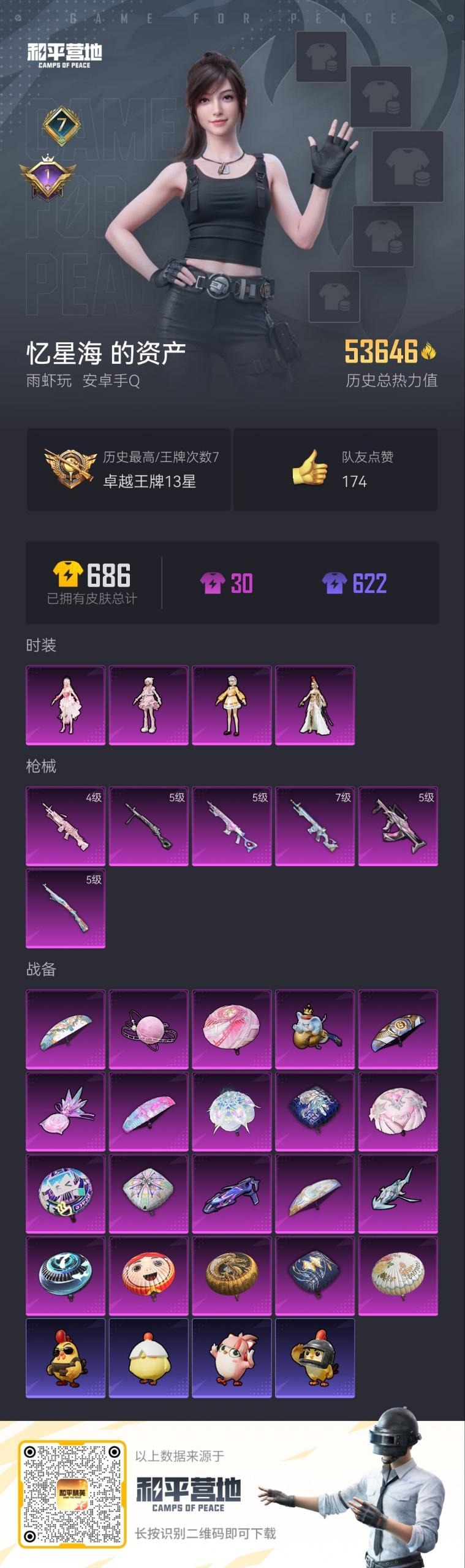 HPQM478821和平精英账号详情图3