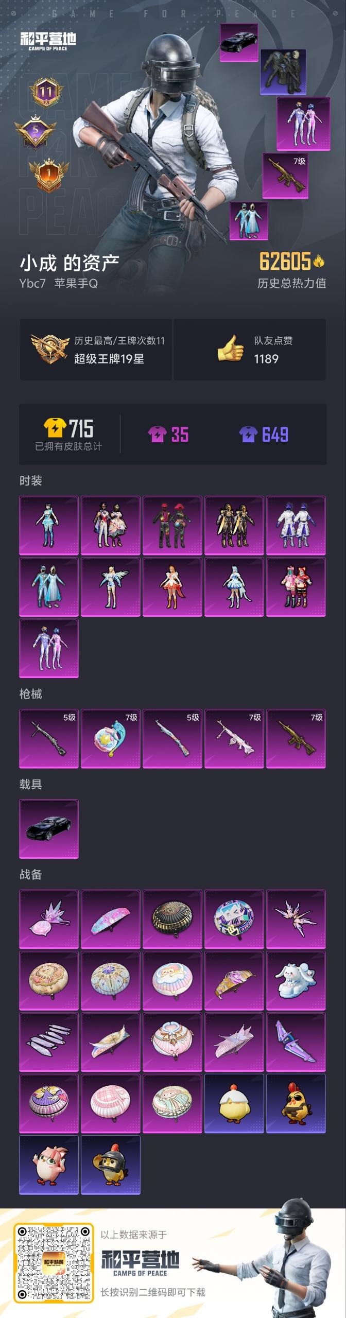 HPQM4109149和平精英账号详情图4