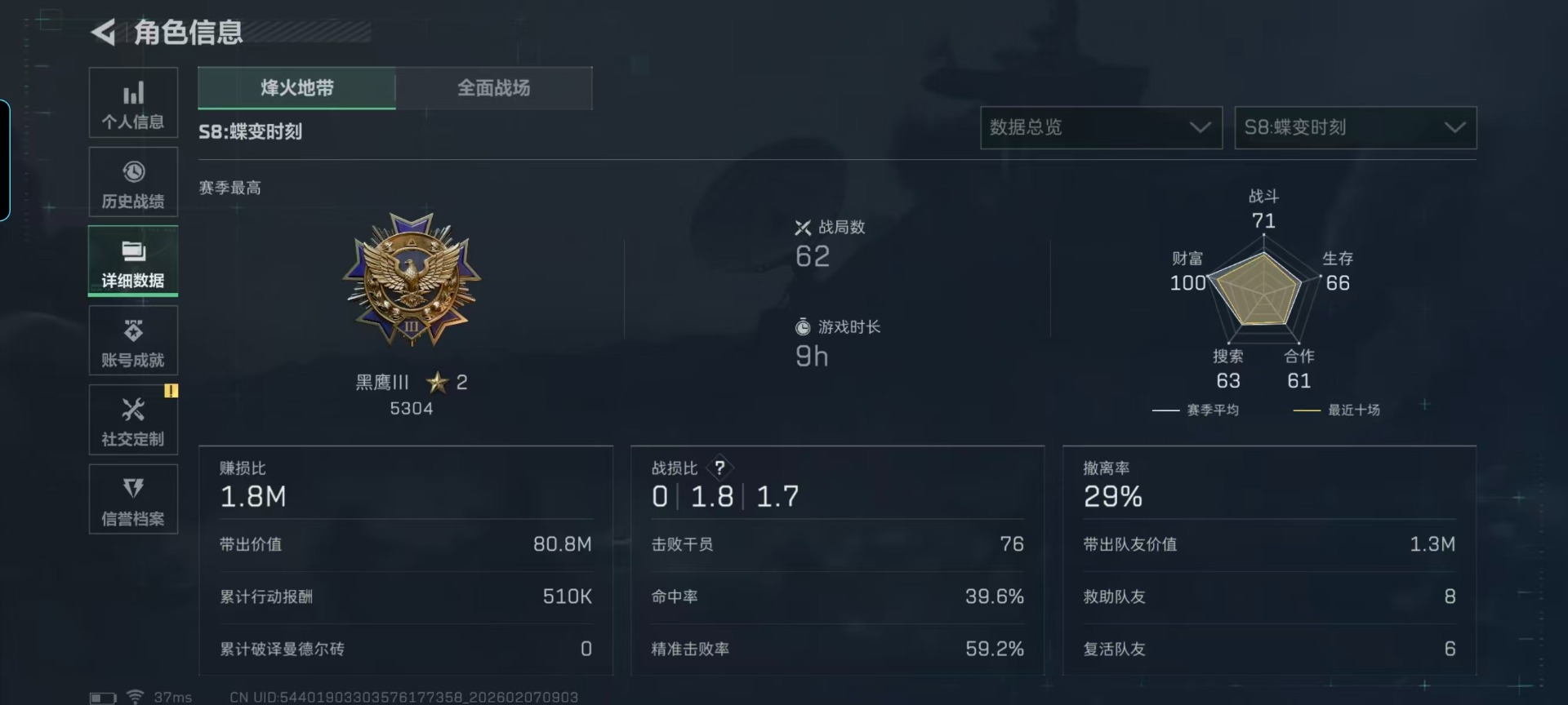 SJZCMW445877三角洲行动账号详情图14