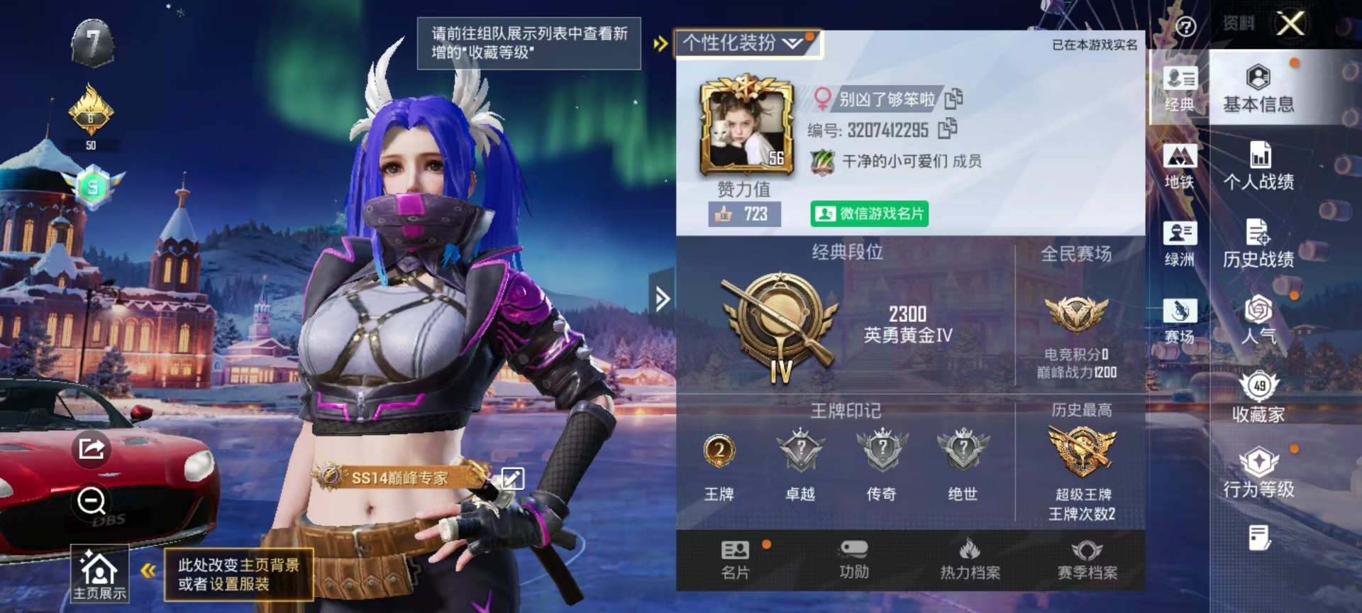 HPQM479007和平精英账号详情图3