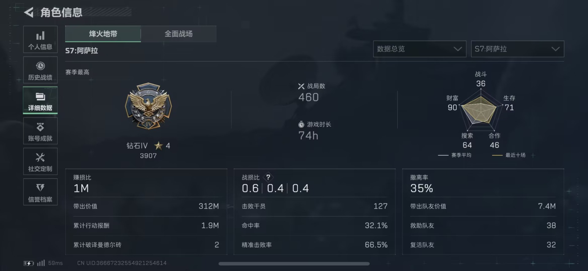 SJZCMW458202三角洲行动账号详情图14